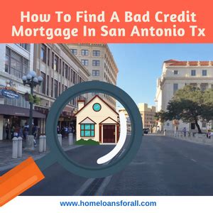 Bad Credit Home Loans San Antonio Texas